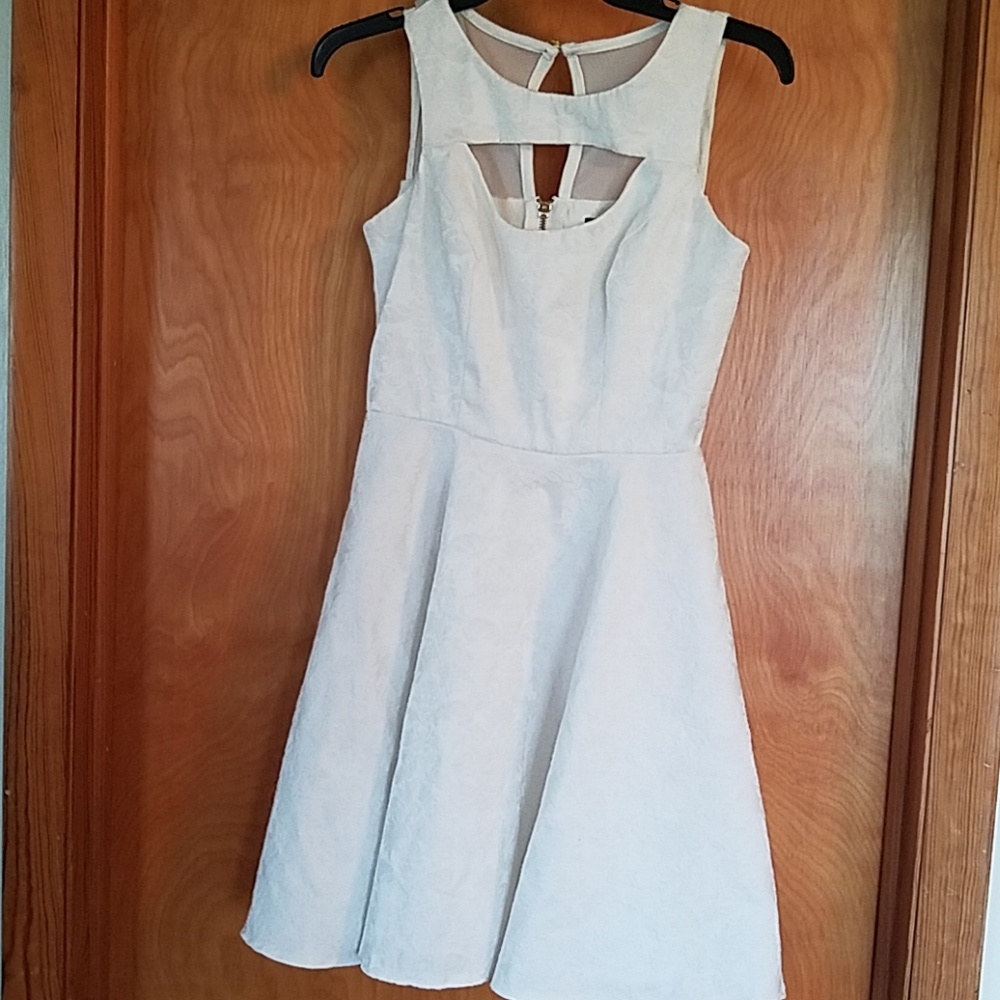 XOXO White A-line Dress